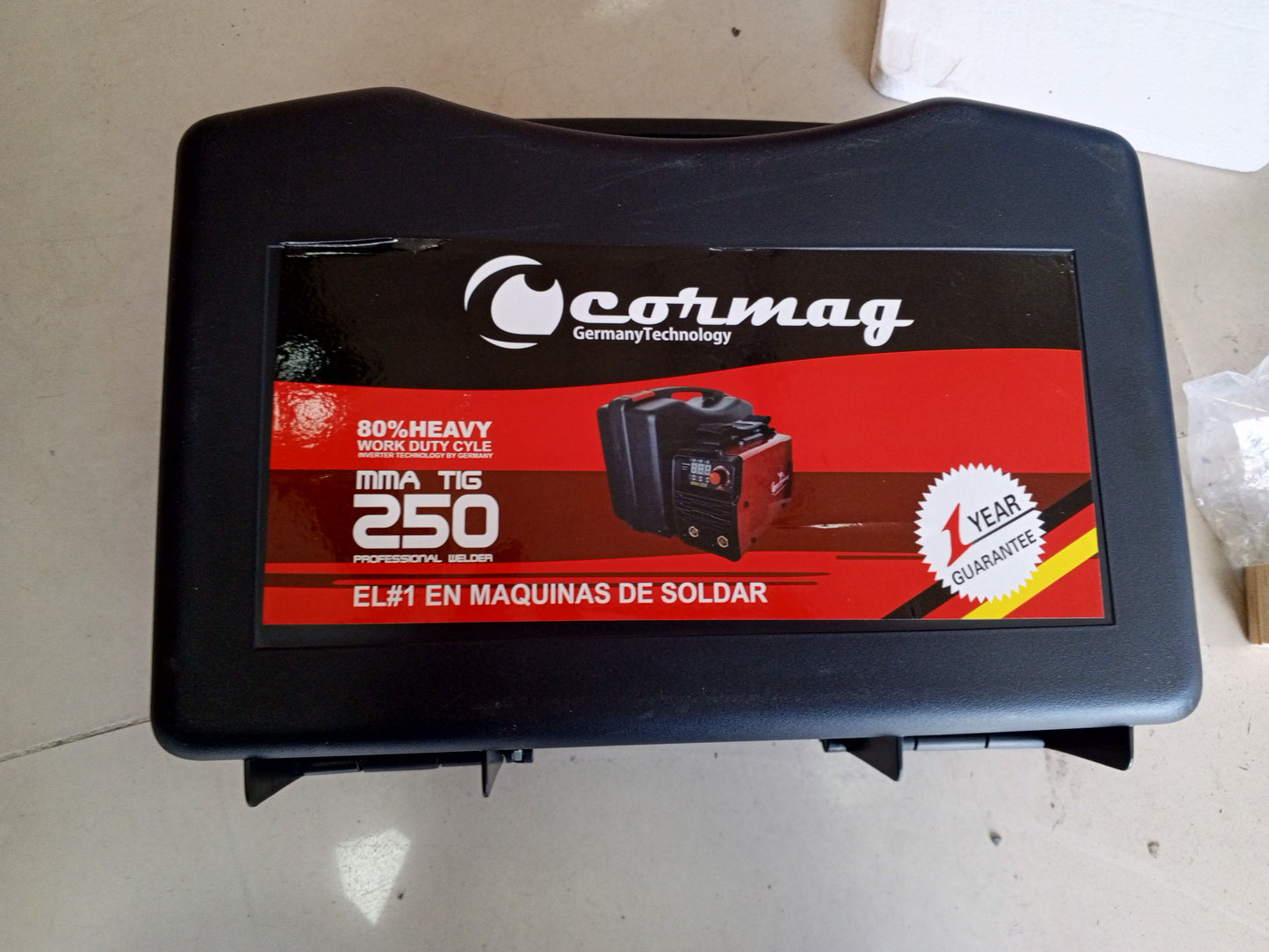 Equipo de Soldadura Inversor 250Mini Cormag | Compacto y Potente