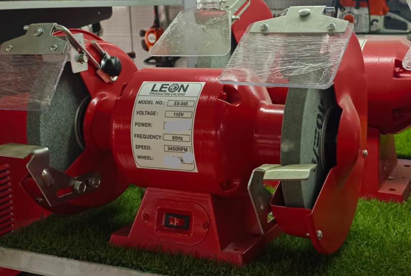 Esmeril Banco de 6" | Motor Cobre de 1/2hp | Leon