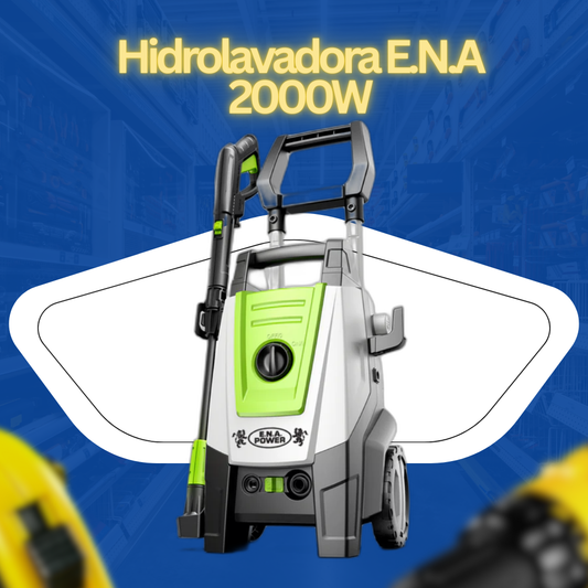 Hidrolavadora E.N.A 2000W | Potencia y Versatilidad en un Diseño Compacto