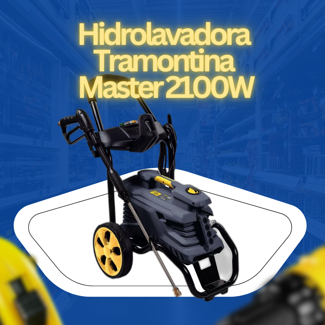 Hidrolavadora Tramontina Master 2100W | Alta Presión y Rendimiento