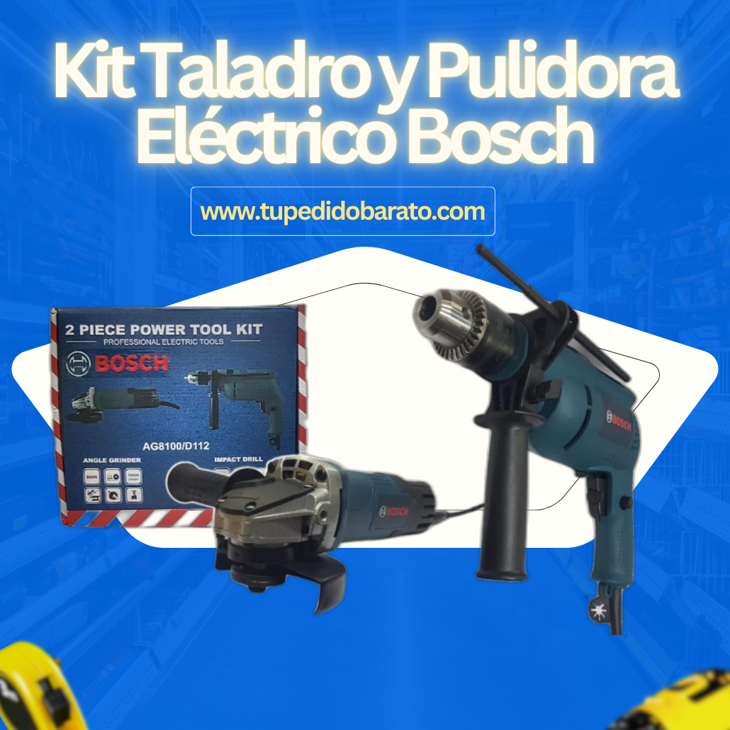 Combo Taladro y Pulidora Bosch | PROFESSIONAL