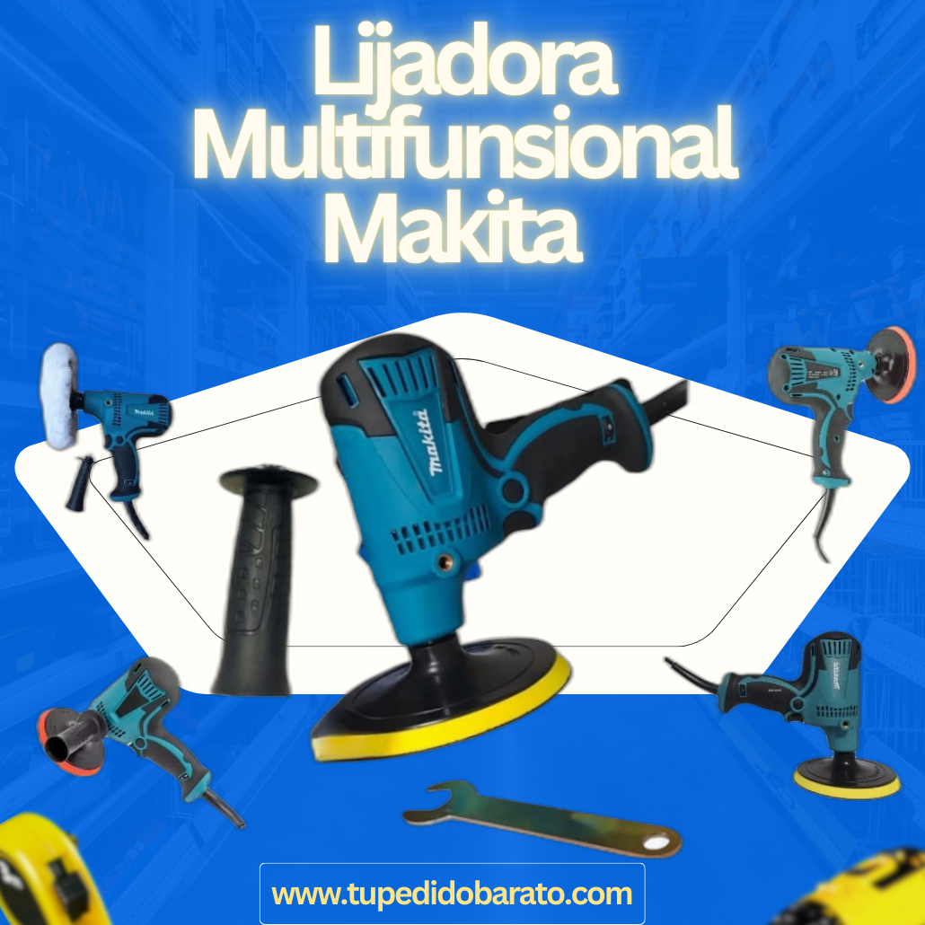 Lijadora Multifuncional Makita | La Solución Versátil para tus Proyectos