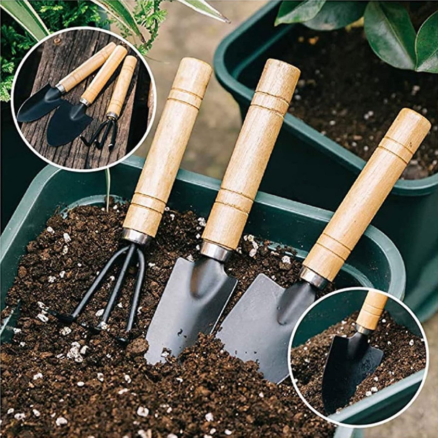 Kit de Herramientas para Jardinería – Práctico, Reutilizable y de Alta Calidad