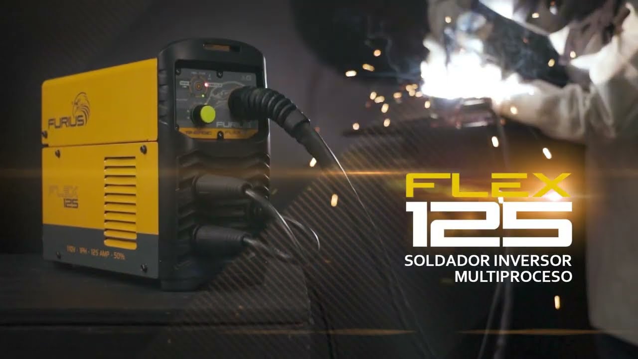 Equipo de Soldadura Multipropósito Furius Flex125 | Compacto y Versátil